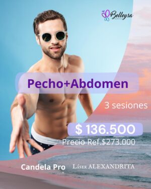 Pecho + Abdomen (3 Sesiones)