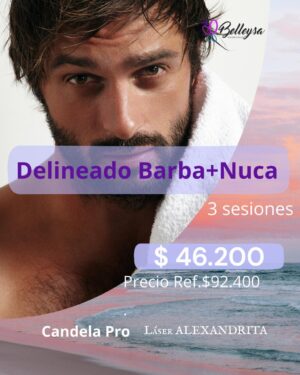 Delineado Barba + Nuca (3 Sesiones)